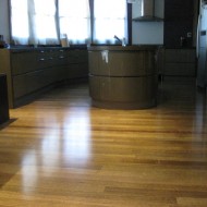 Tasmanian Oak direct stain water based with a satin finish