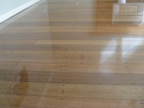 Old Tasmanian oak.  Light walnut stain, gloss finish 2nd coat.